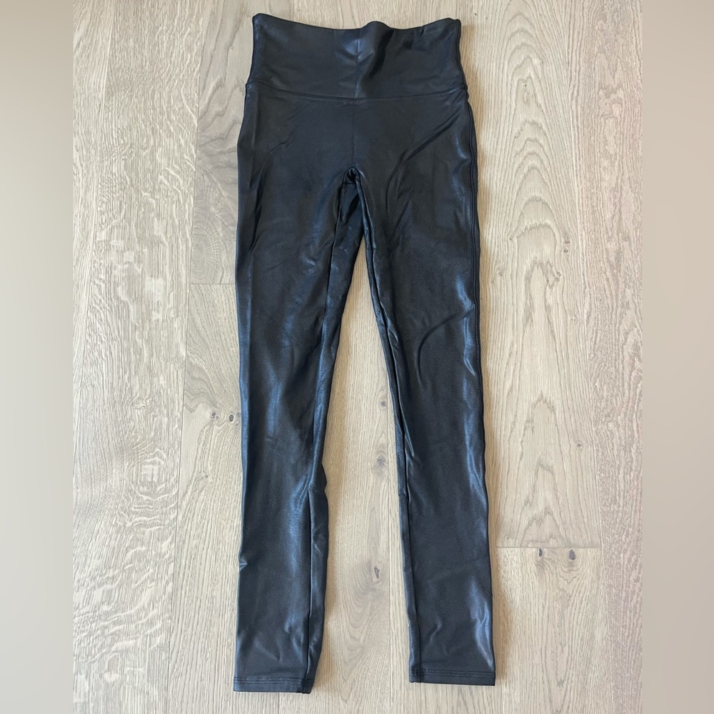 Spanx Faux Leather Leggings PETITE!!